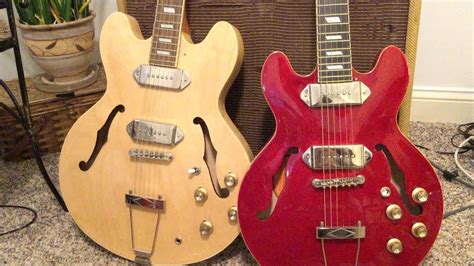 epiphone casino vs casino coupe